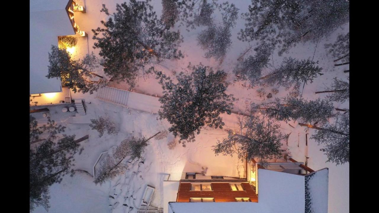 Gite Du Haut Des Arbres Chicoutimi Exterior foto